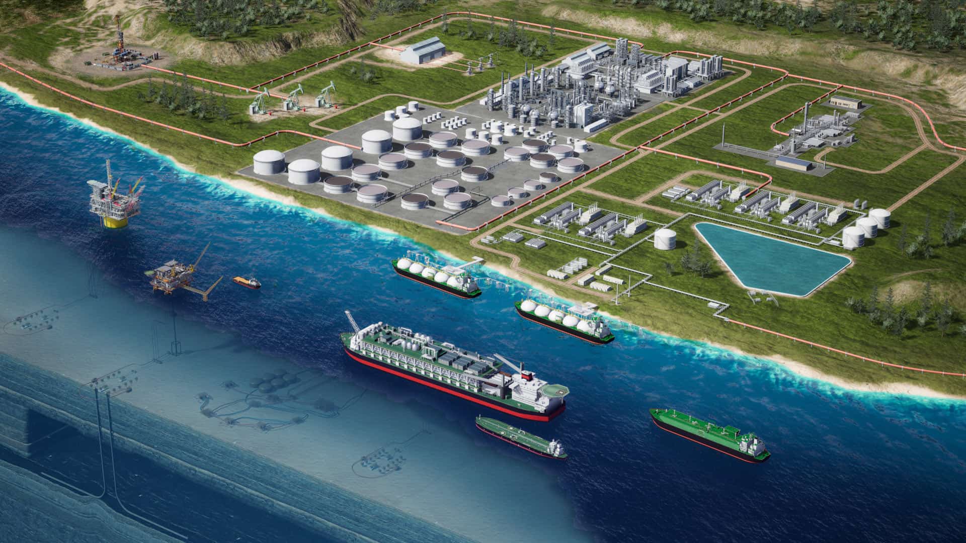 3D Animation for Oil and Gas Indusry
