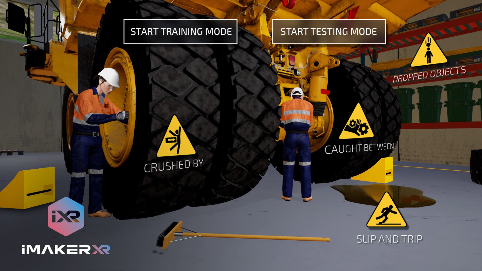 VR Mining Truck Maintenance Training by iMakerXR