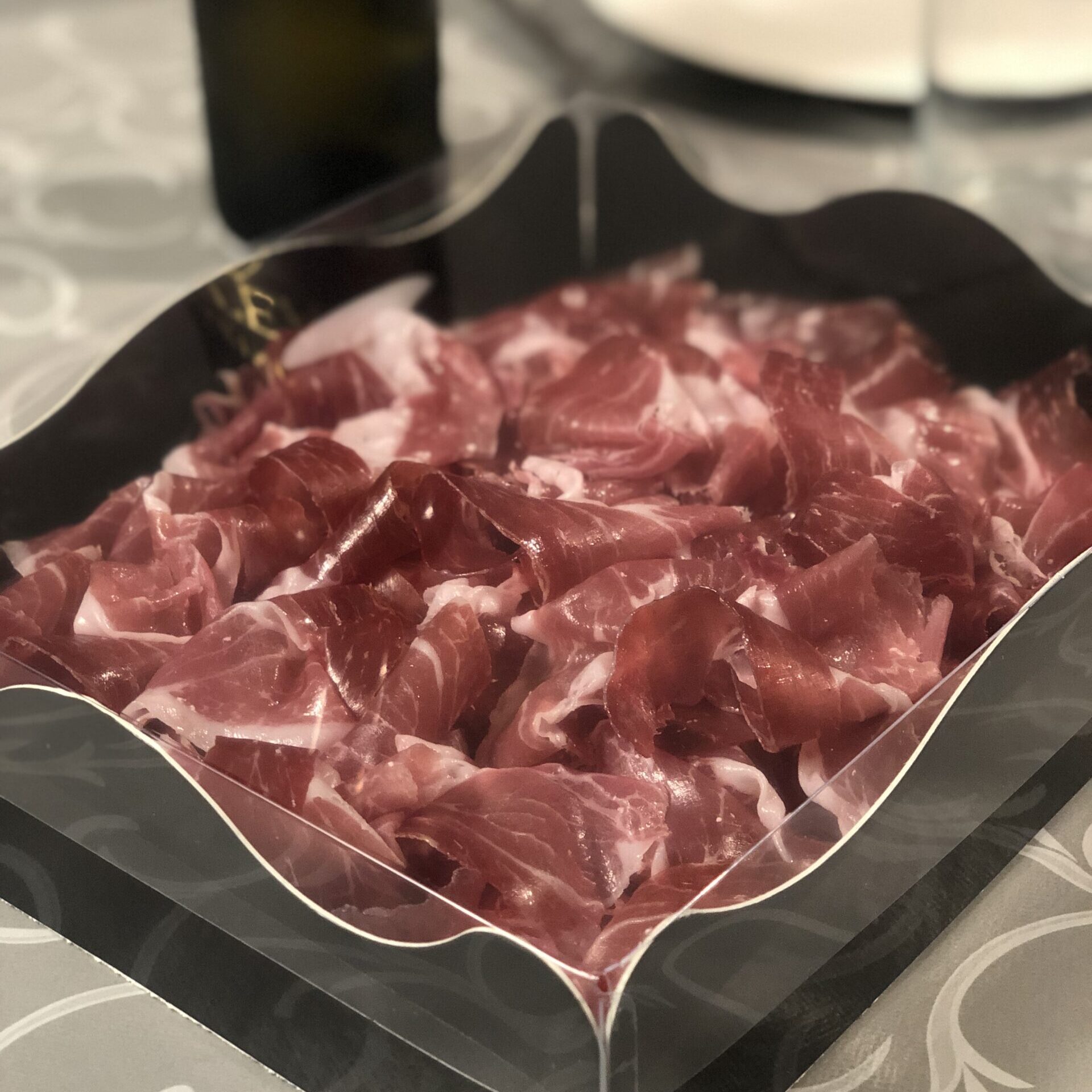 Plata de pernil 100% ibèric (Enceball de camp)