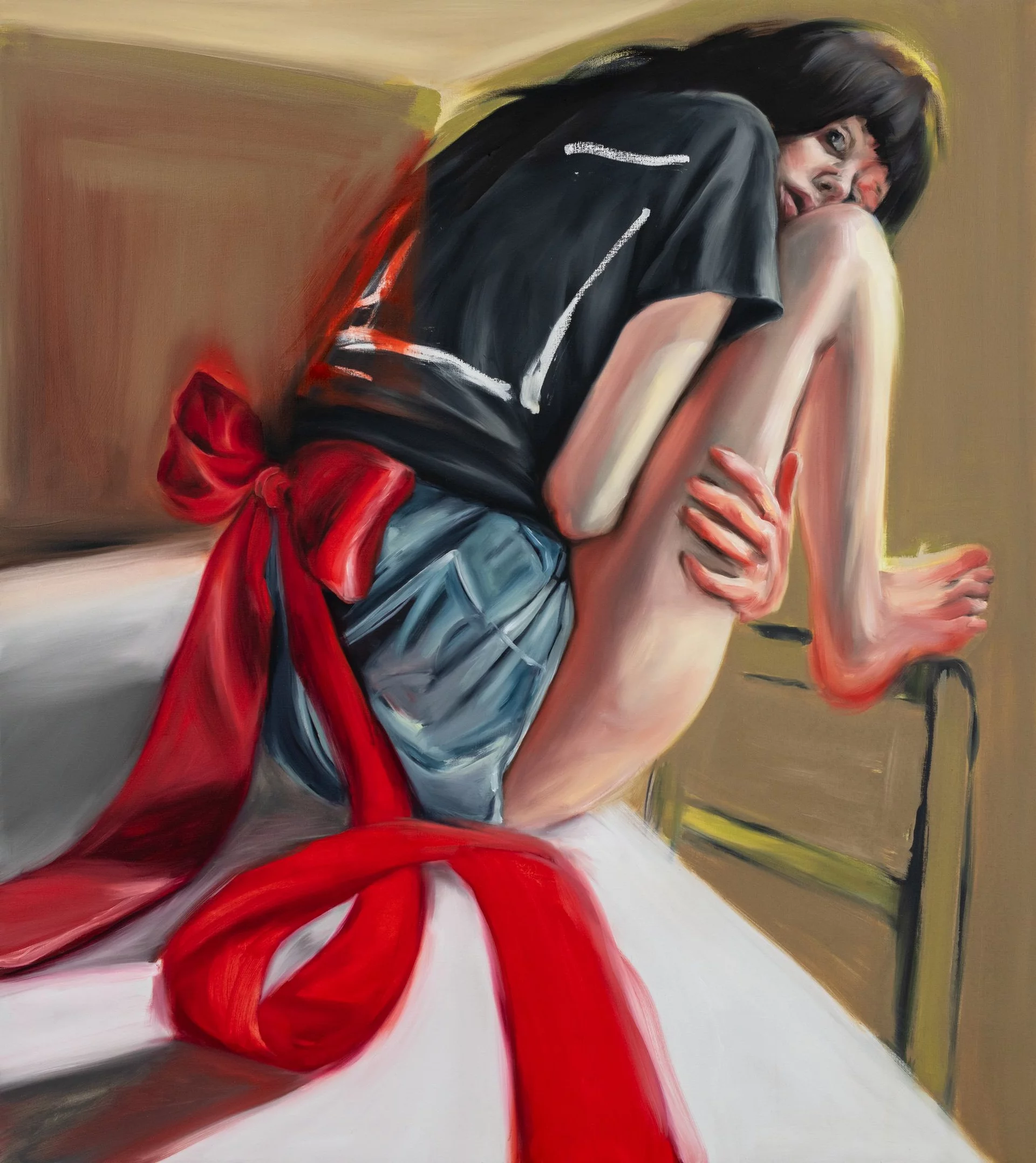 Amanda Wall, Femcel at Almine Rech ★★★☆☆