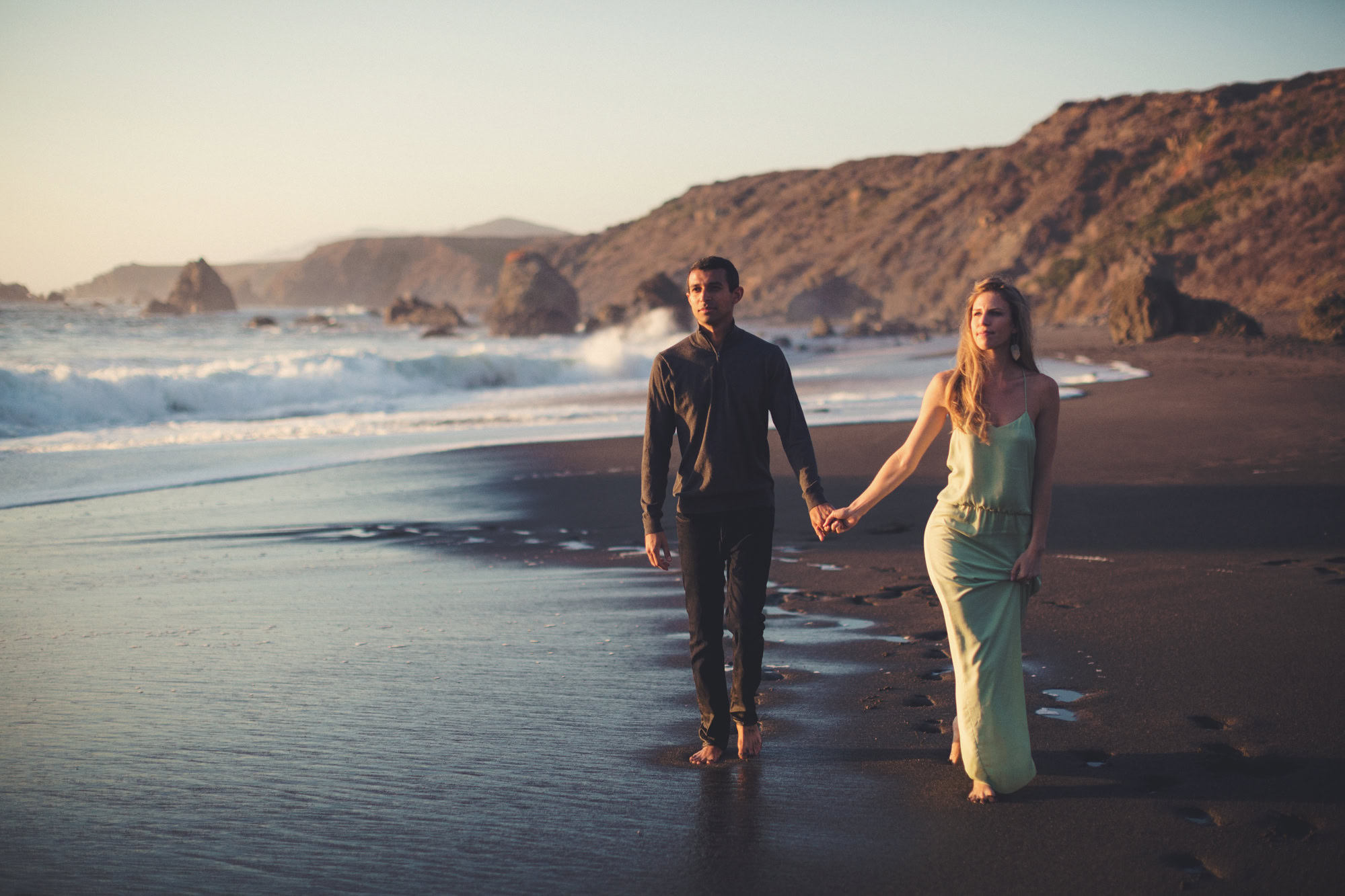 Beach Engagement Photos @ Anne-Claire Brun-0100