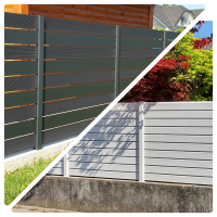 recinzioni alluminio o PVC Bianco Recintop