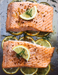 Old Bay® Baked Crusted Salmon 1 groomers seafood fresh salmon