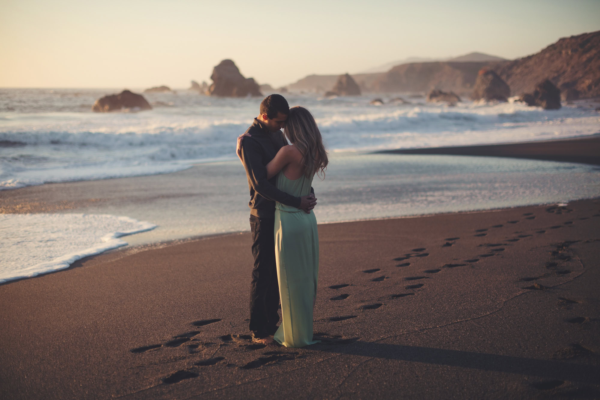 Beach Engagement Photos @ Anne-Claire Brun-0105