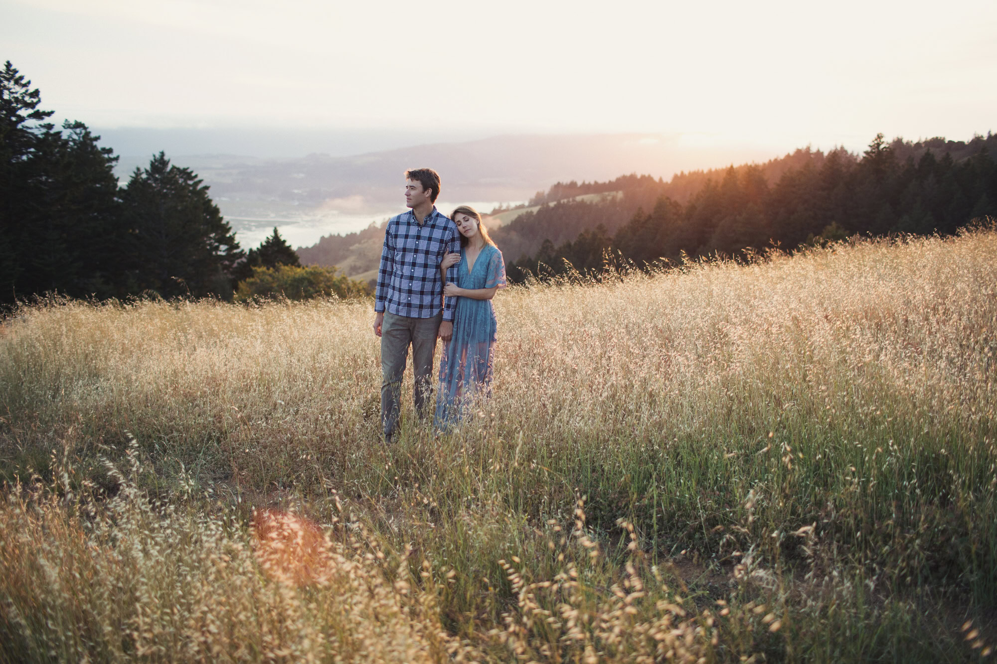 Mt Tamalpais Engagement Photos 