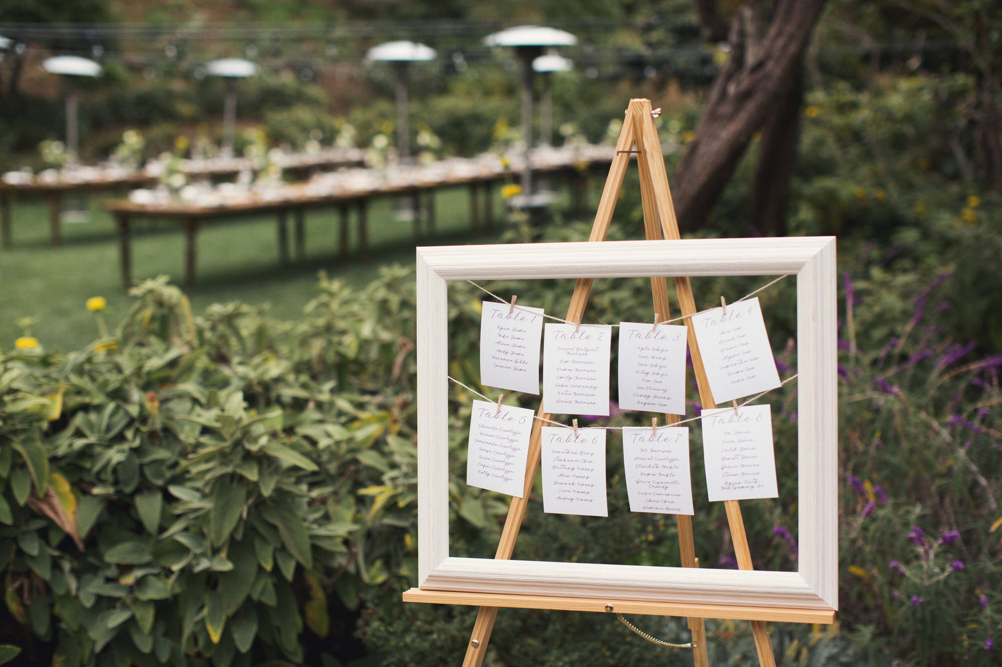 backyard wedding settings 