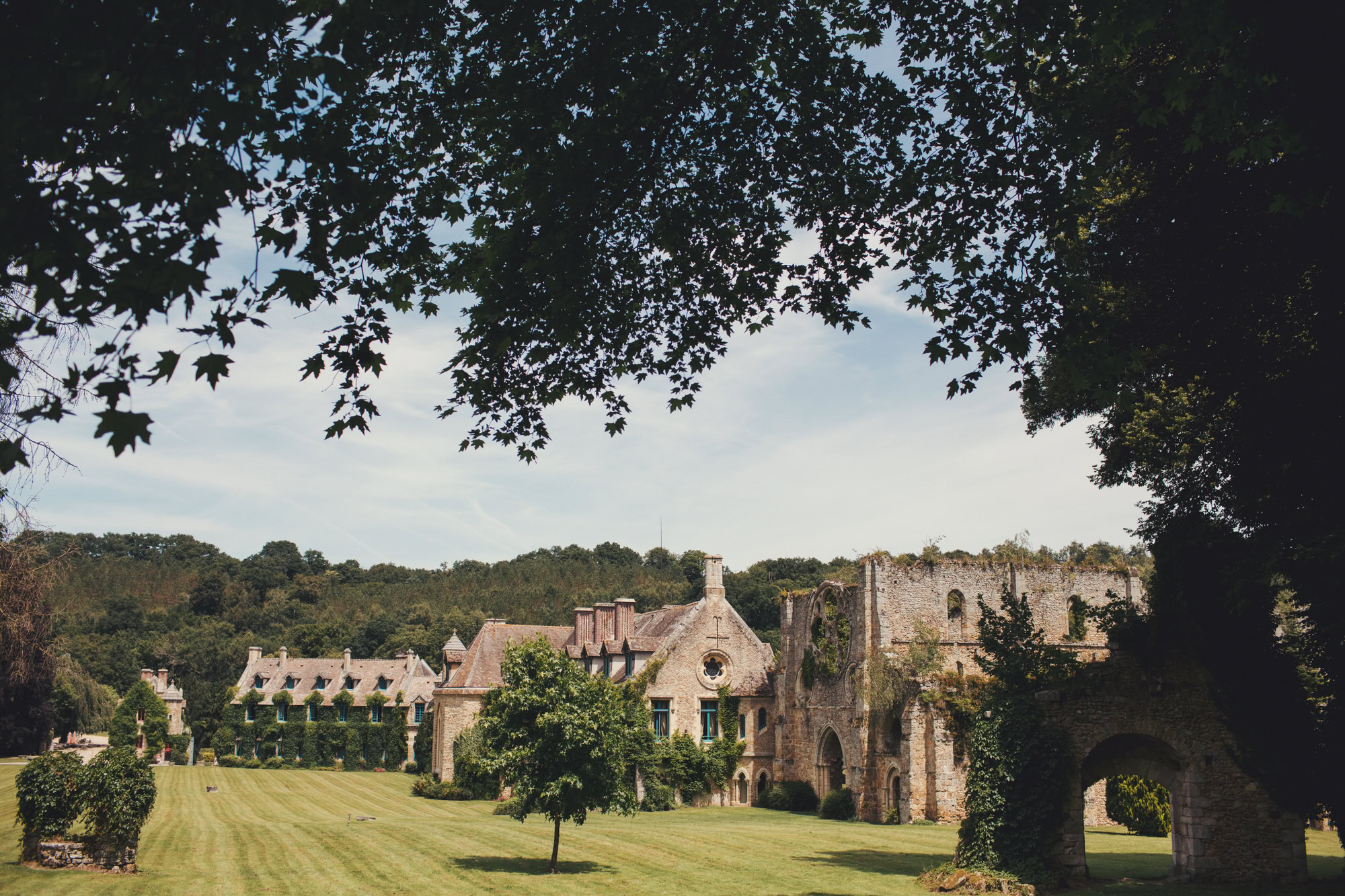 Photographe dans une Abbaye 