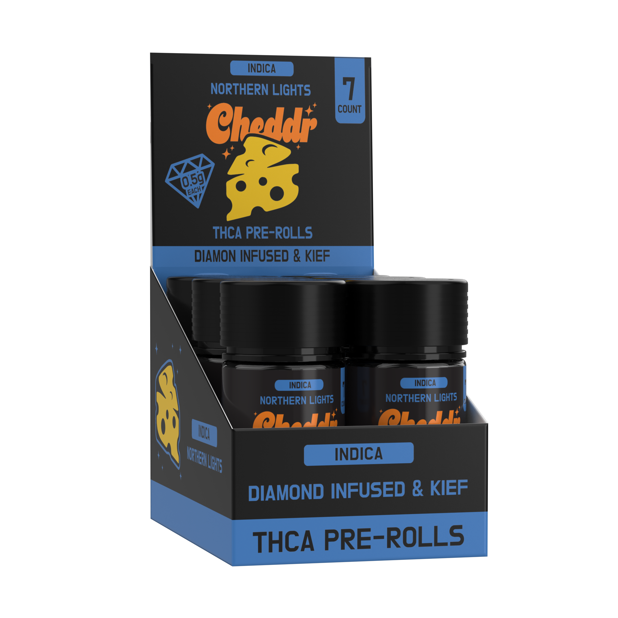 .5g Infused Preroll 7ct - Northern Lights - Indica wholesale – Dizzle Dist