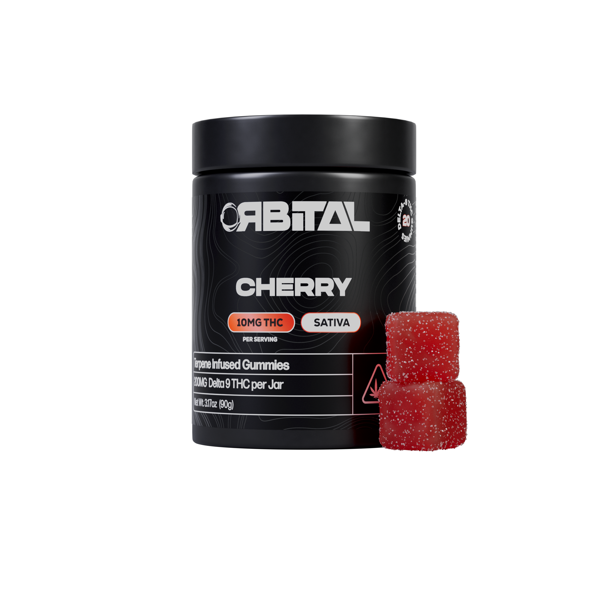 10mg D9 Gummies - CHERRY - 20ct wholesale – Dizzle Dist