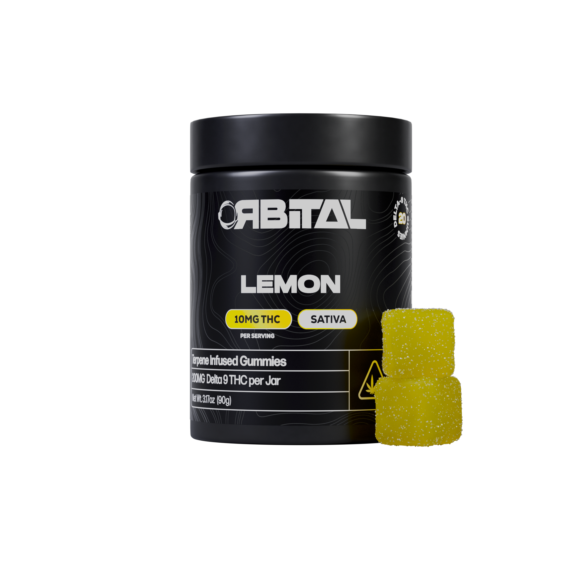 10mg D9 Gummies - LEMON - 20ct wholesale – Dizzle Dist