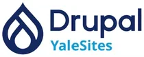 YaleSites logo - a combination of the Drupal logo and the text 'YaleSites'