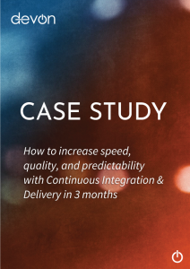 Continuous Integration & Delivery Continuous Integration & Delivery case study image