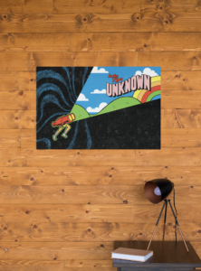 Into the Unknown Art Print by Nate Cepis