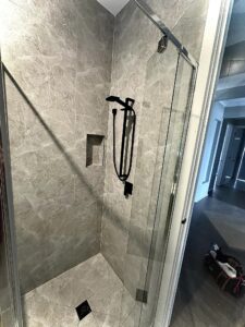 bathroom caulking