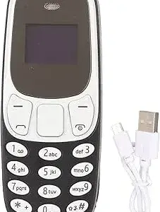Celular Mini BM10 - Teléfono Compacto para Llamadas y SMS con Bluetooth, Doble SIM y Diseño Tipo Nokia