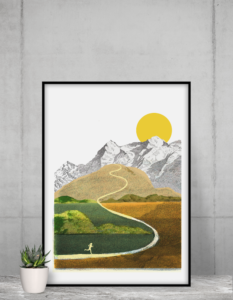 The Power of the Human Spirit – Art Print by Richard Holland - 30 x 40 cm