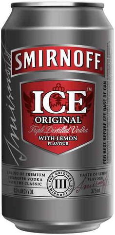 SMIRNOFF ICE RED 4.5% CANS Pack Size:24 Pack Size:24