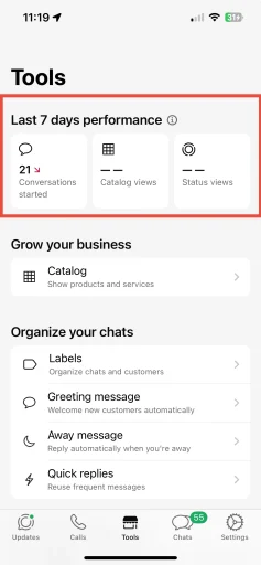 Create a WhatsApp business account