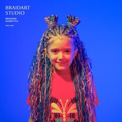 детские афрокосы