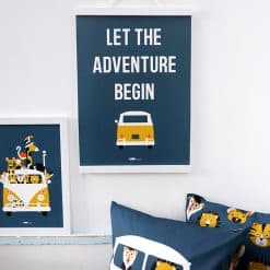 Kinderkamer poster safari thema