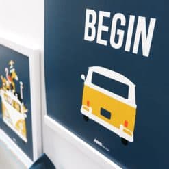 Kinderkamer poster safari thema