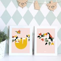 poster set jungle