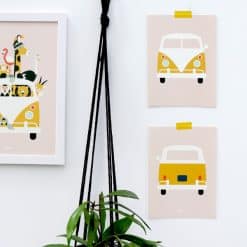 Kinderkamer poster safari thema