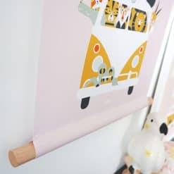 Kinderkamer poster safari thema