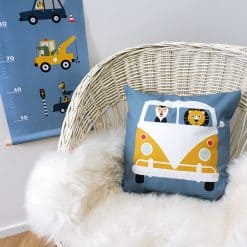 Kussen Safari | jeans blauw