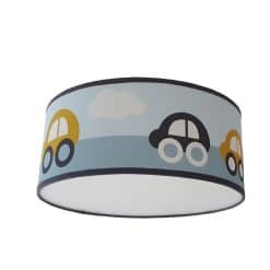 Plafondlamp Auto's, voertuigen plafondlamp kinderkamer