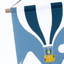 Textielposter kinderkamer piloot