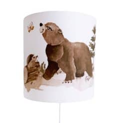 Wandlamp kinderkamer bosdieren beer