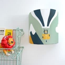 wandlamp kinderkamer piloot tijger