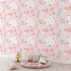 Kinderkamer behang floral collectie