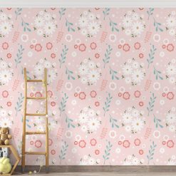 Kinderkamer behang floral collectie