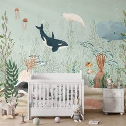 fotobehang kinderkamer onderwaterwereld