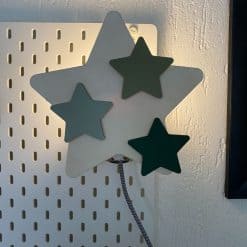houten wandlamp ster