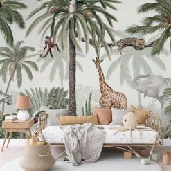 Kinderkamer fotobehang Tropical Jive