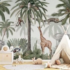 Kinderkamer fotobehang Tropical Jive