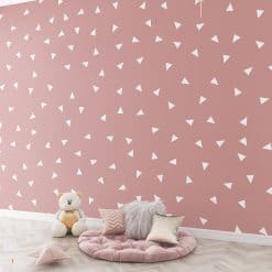 Kinderkamer behang Triangles, Sweet Sunset