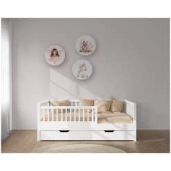 Kinderkamer met muurcirkel set fairy garden, elfjes, muurcirkel met elfjes