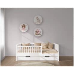 Kinderkamer met muurcirkel set fairy garden, elfjes, muurcirkel met elfjes