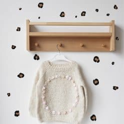 Leopard Spots op muur kinderkamer, Earth lava