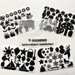 Raamstickers vier seizoenen