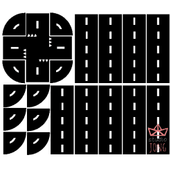 sticky roads basis set zwart