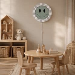 Ronde wandlamp kinderkamer, Early Dew