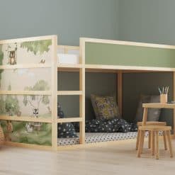 Woodland Joy, kinderkamer bosdieren, kura sticker bosdieren