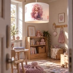 Hanglamp verlichting voor meidenkamer in zeemeermin thema