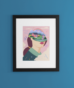 Move Any Mountain Art Print by Chiara Lanzieri