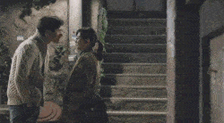 Reply 1988 Sun Woo & Bo Ra in the stairs